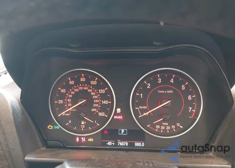 2016 BMW 228I xDrive z USA, uszkodzony, nr VIN WBA1L9C56GV325348